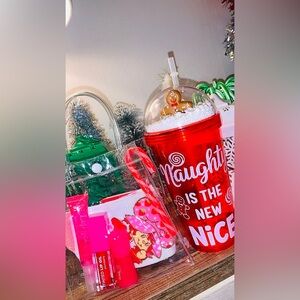 Pink Lip Balm & Gloss Set